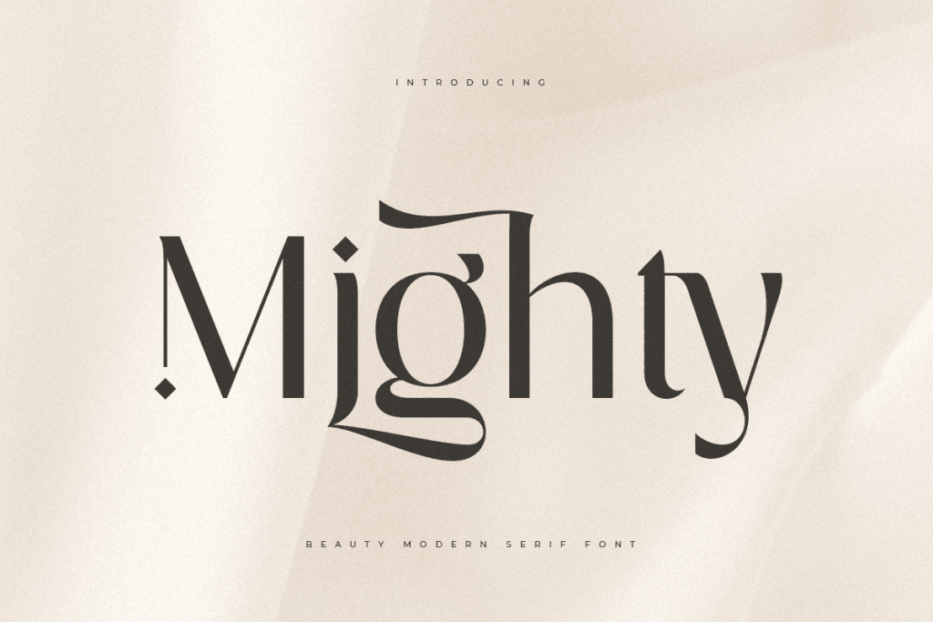 SS Mighty Font website image