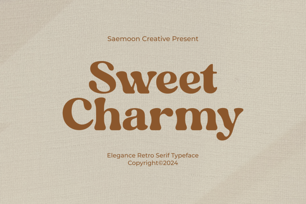 Sweet Charmy Font website image