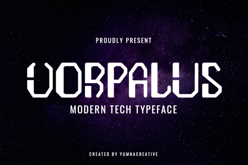 Vorpalus Font website image