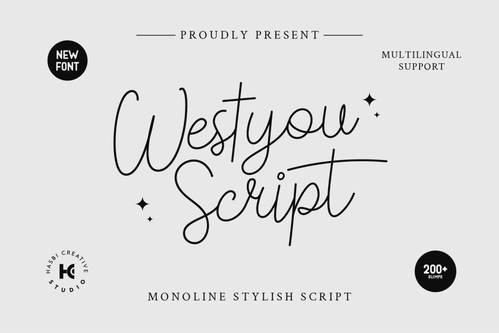 Westyou Font website image