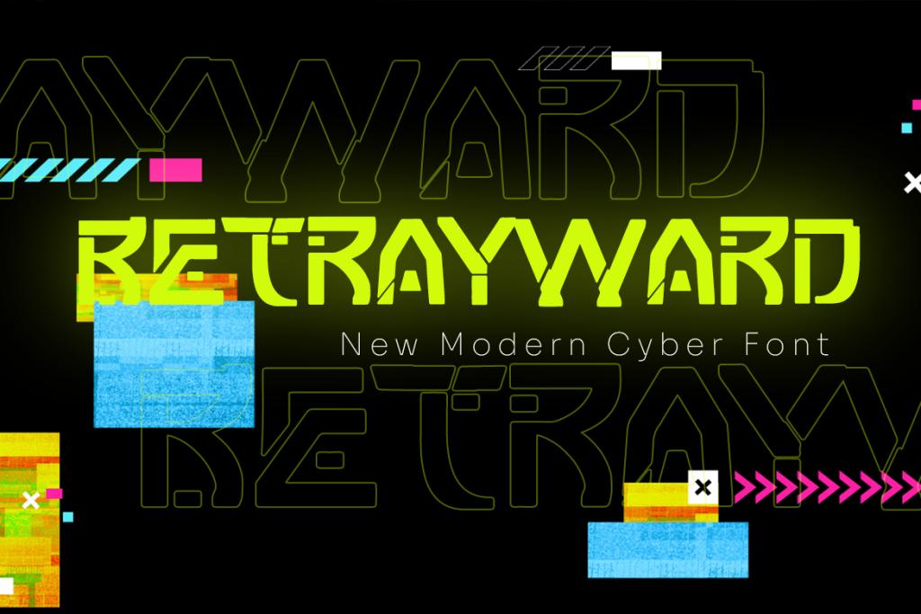 Betrayward Font website image