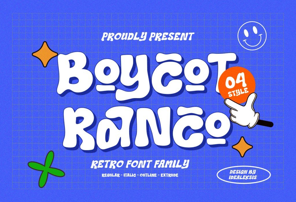 Boycot Ranco Font Family website image