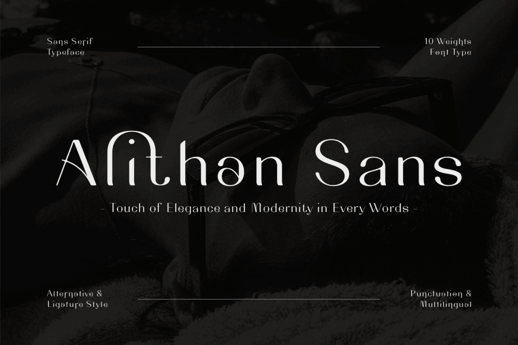 CF Alithan Sans Demo Font Family website image