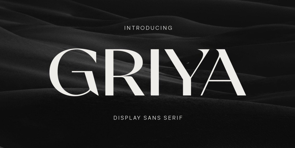 Griya Font website image