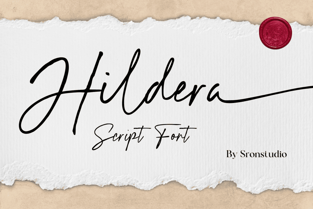 Hildera Font website image