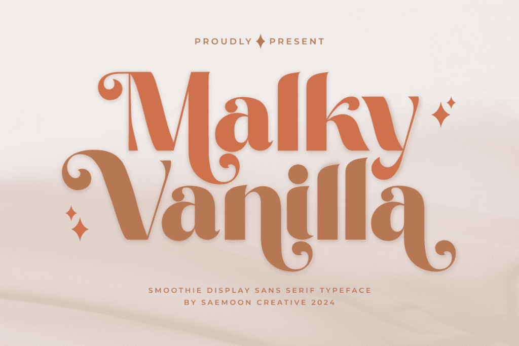 Malky Vanilla Personal Use Only Font website image