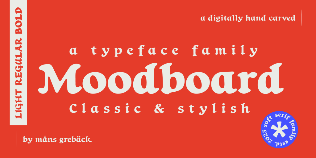 Moodboard PERSONAL USE ONLY Font website image