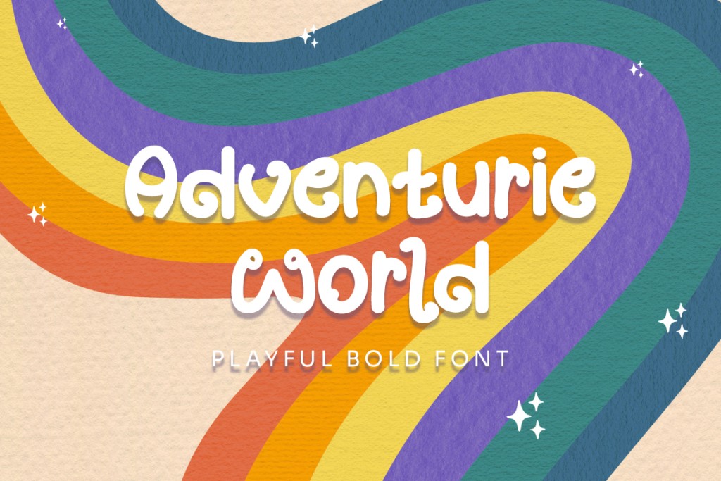 Adventurie World Font website image