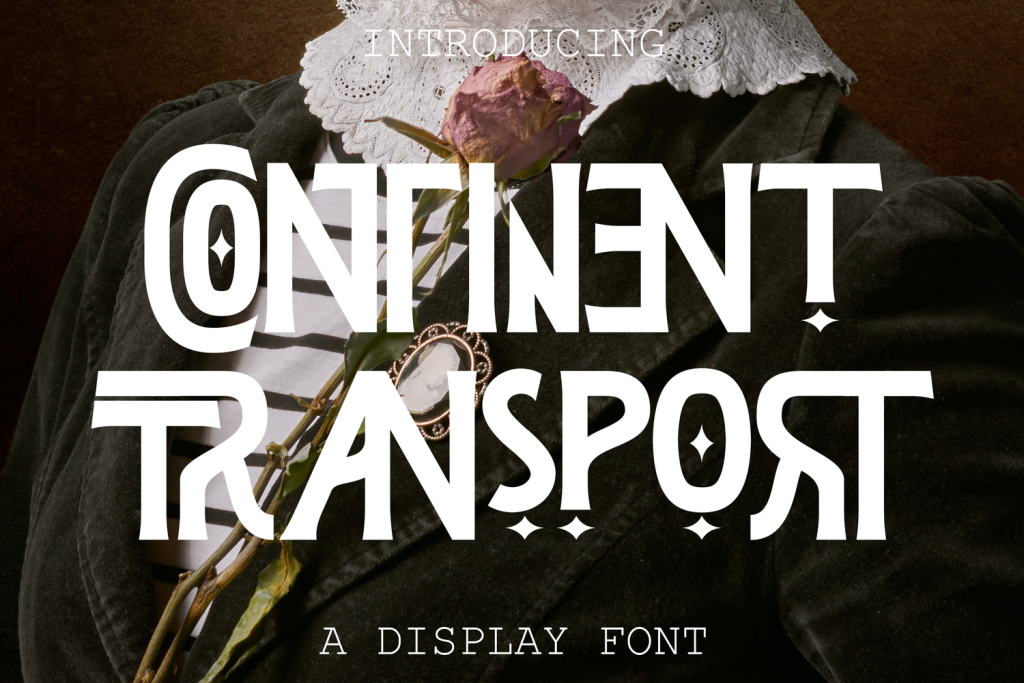 Continent Transport Demo Font website image