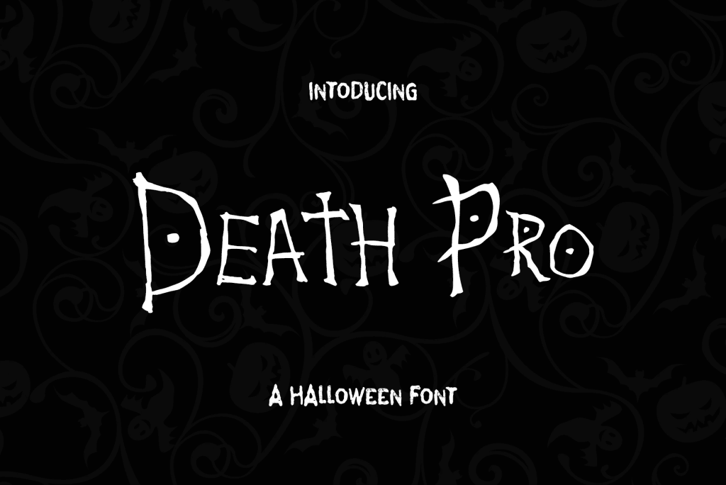 Death Font website image