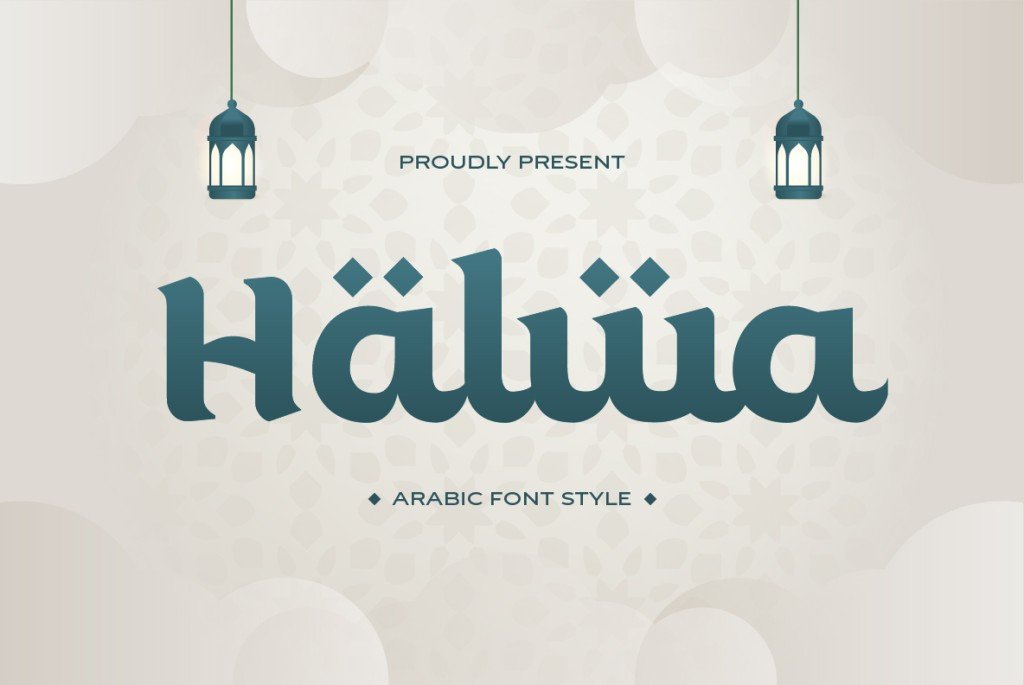 Halwa Font Family website image