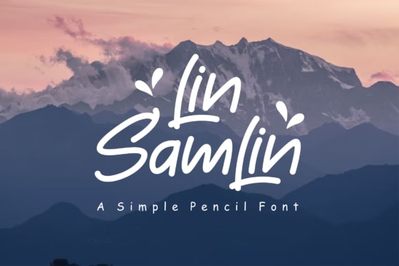 LinSamLin Font website image