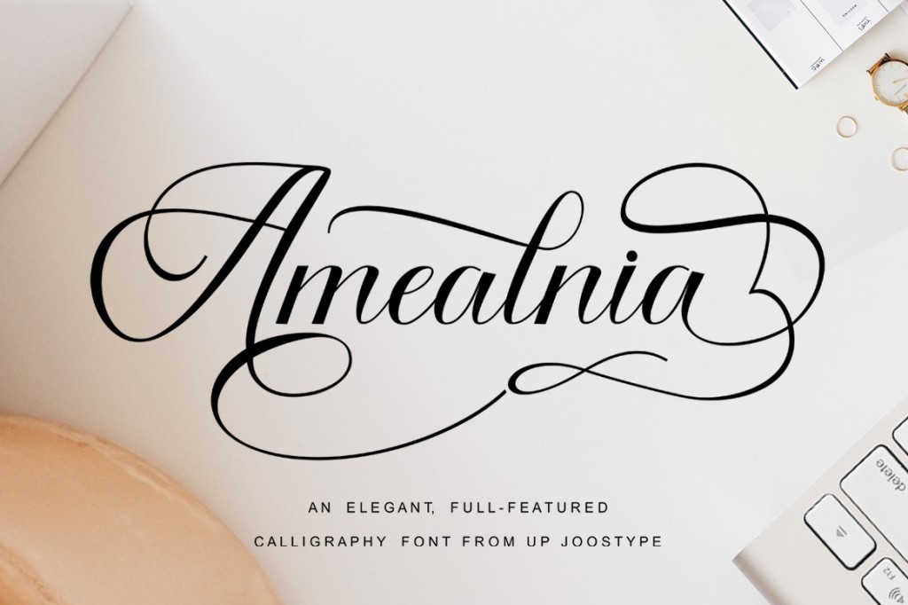 Amealnia Font website image