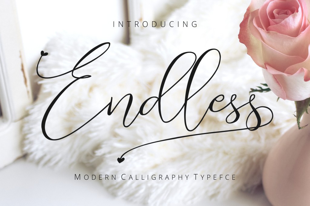 Endless Font website image