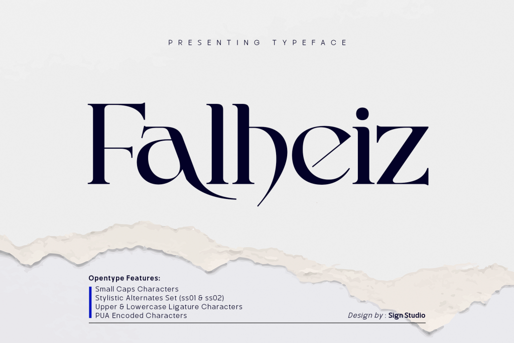 Falheiz Font website image