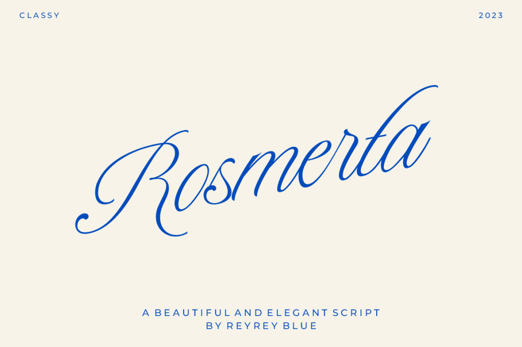 Rosmerta Font website image