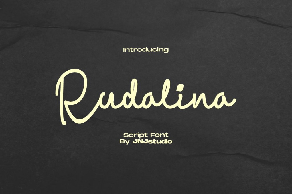 Rudalina Font website image