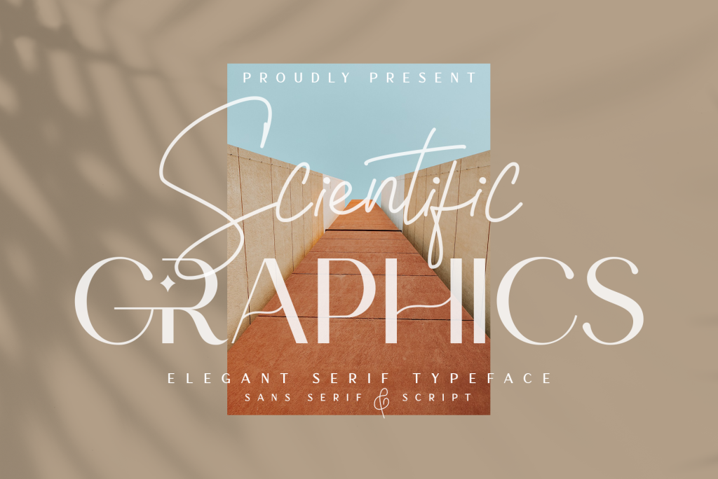 Scientific Graphics Font Family website image