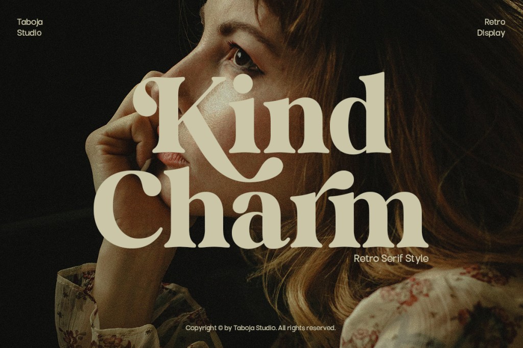 TBJ Kind Charm Mini Font website image