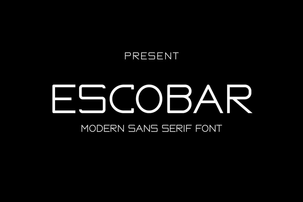 Escobar Font website image