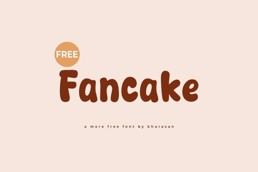 Fancake Font website image