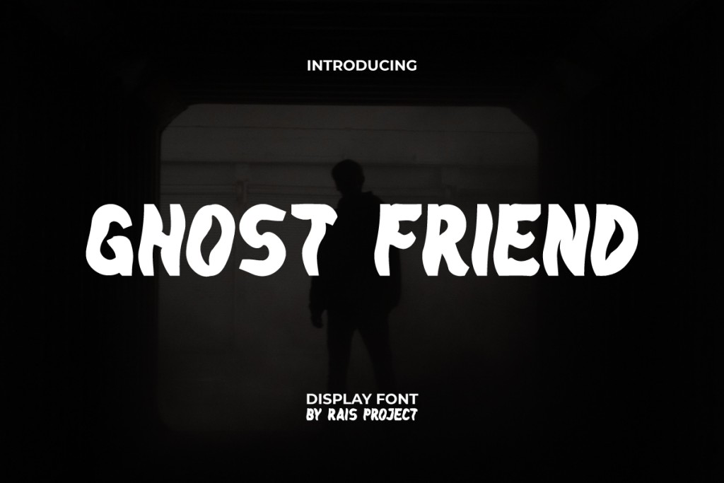 GhostFriendDemo Font website image