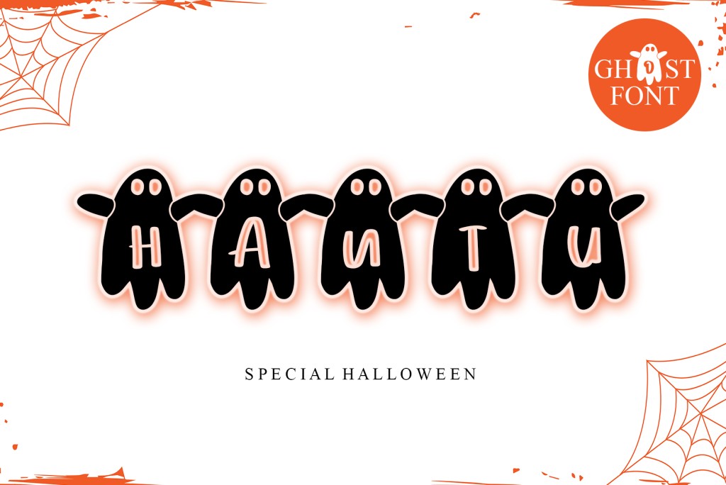 Hantu – Personal Use Font website image