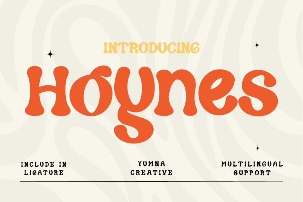 Hoynes Font website image