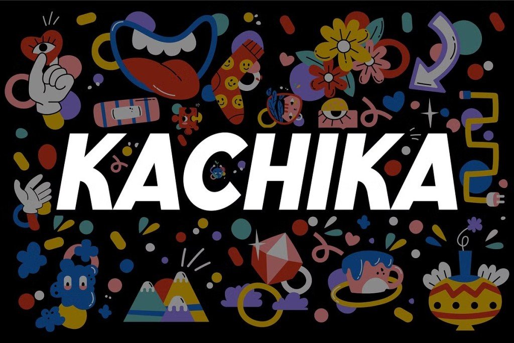 KACHIKA Font website image