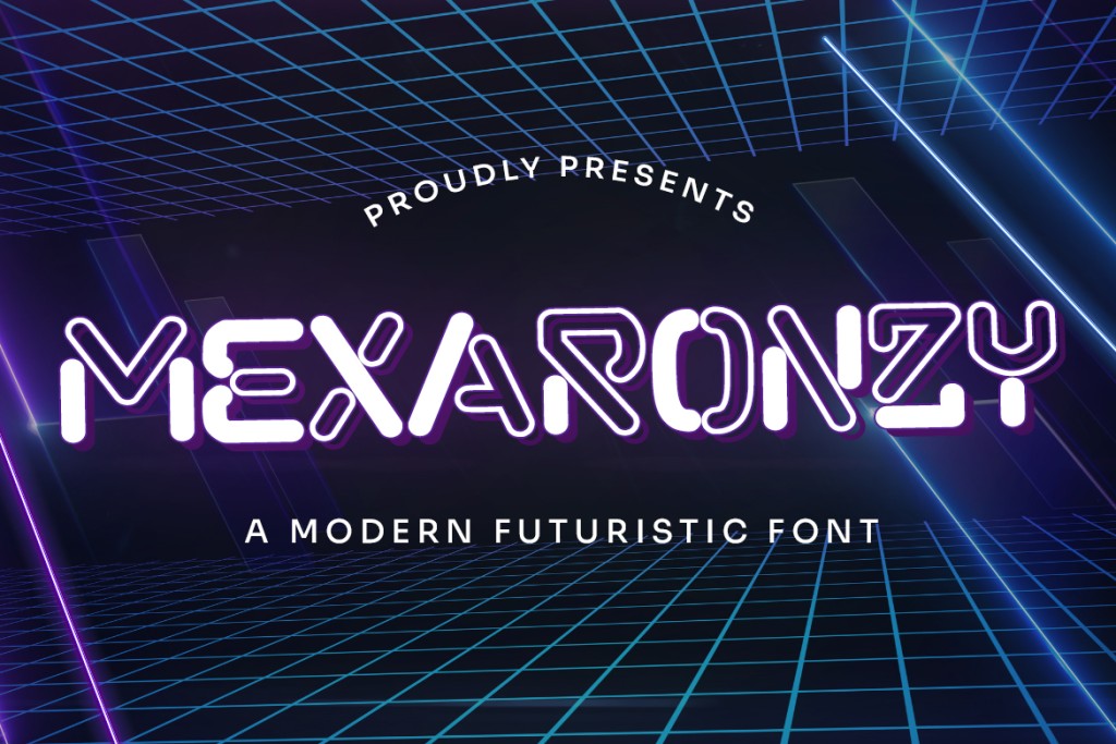 Mexaronzy Font website image