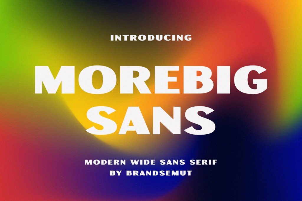 Morebig Sans Font website image