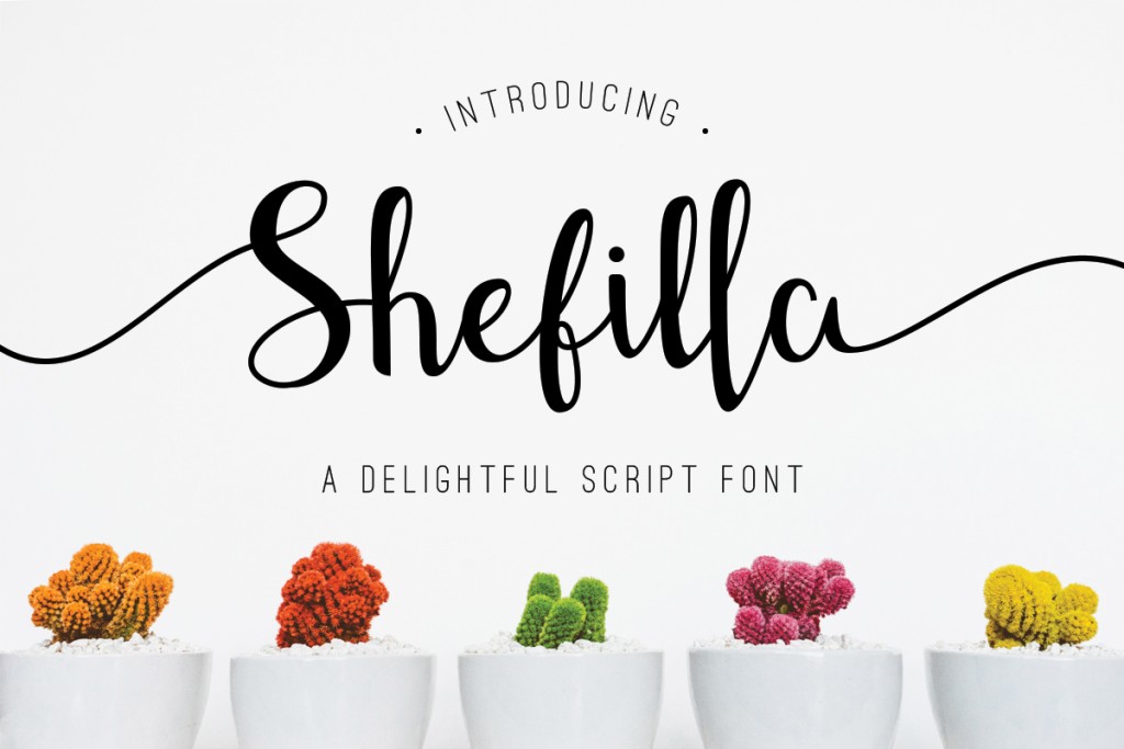 Shefilla Font website image