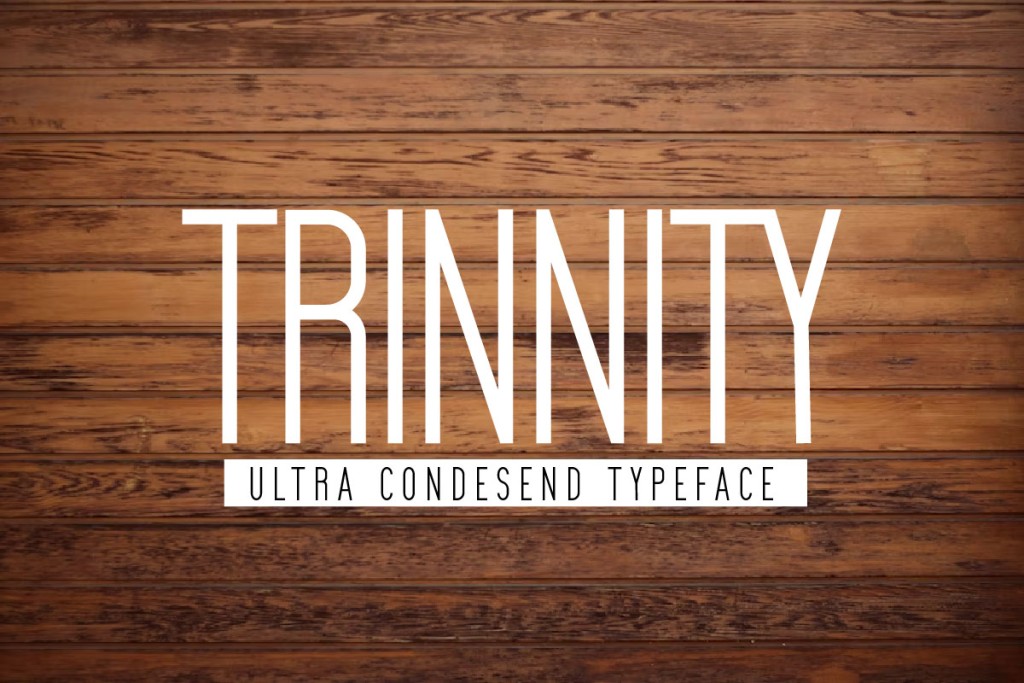 Trinnity Font website image