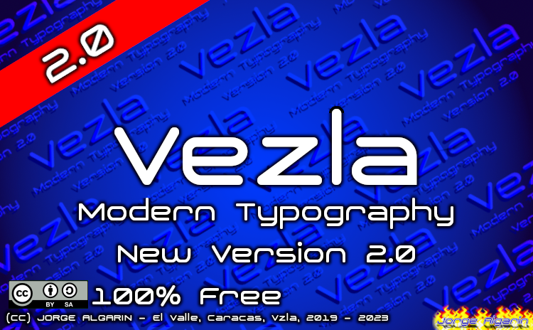 Vezla_2.0 Font Family website image