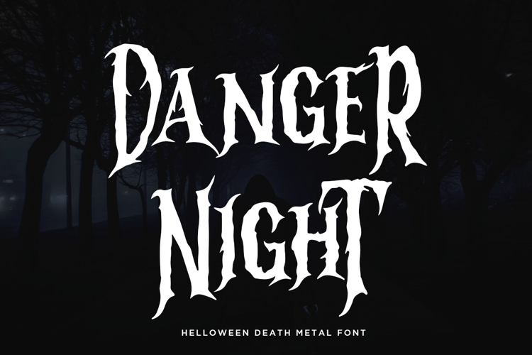 DangeRNighT Font website image