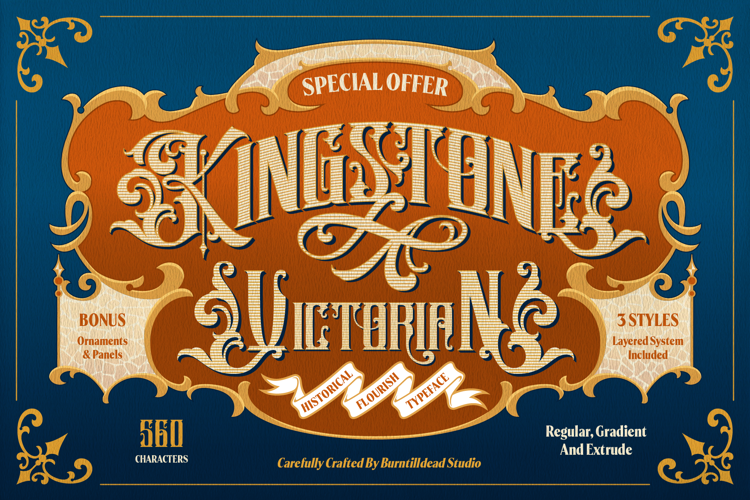 Kingstone Font website image