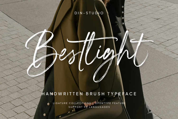 Bestlight Font website image