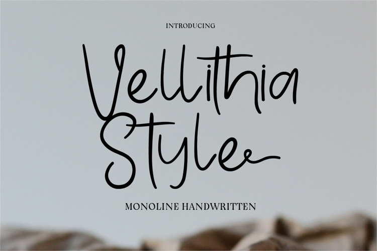 CF Vellithia Style Font website image