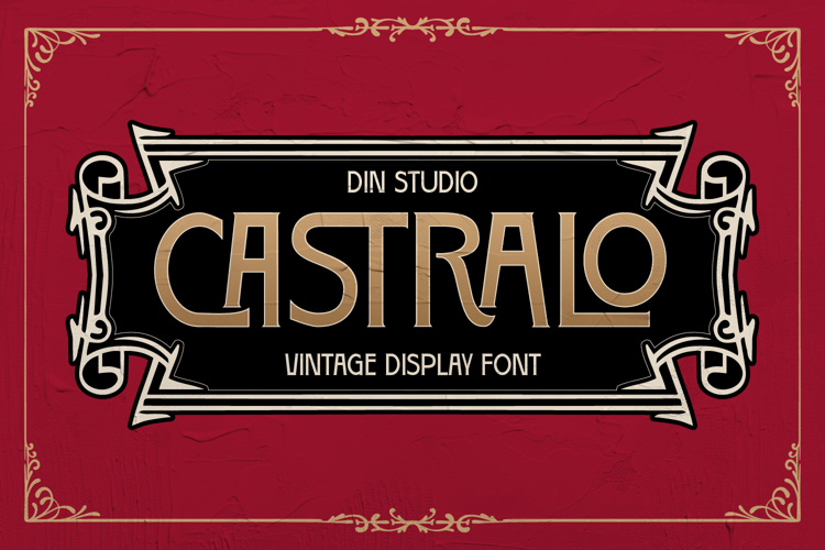 Castralo Font website image