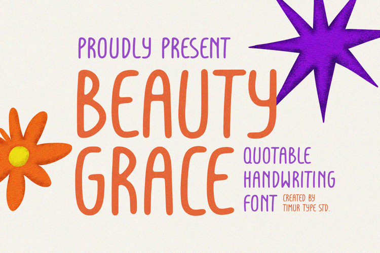 Beauty Grace Font website image