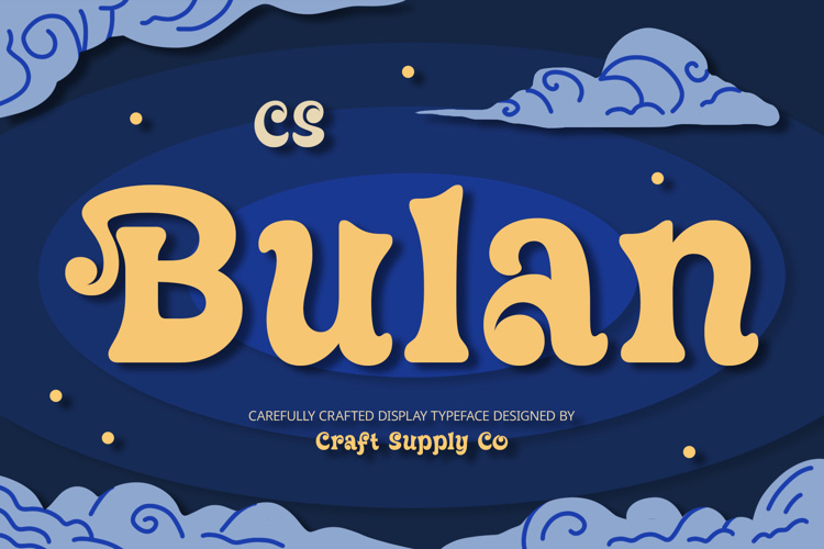 CS Bulan Font website image