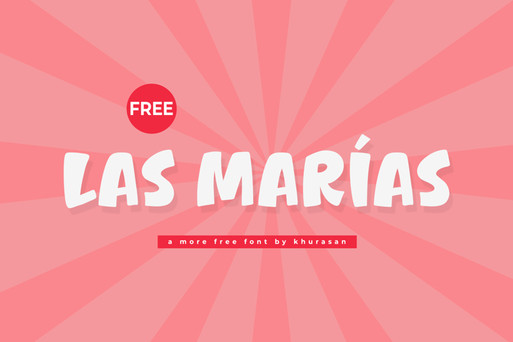 Las Marias Font website image