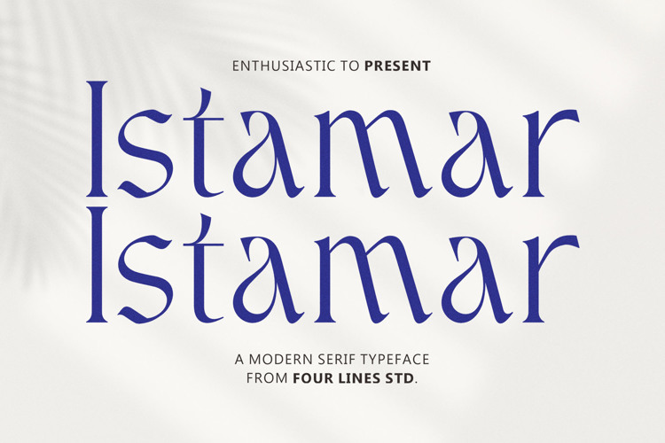 Istamar Font website image