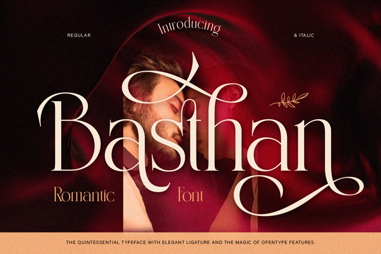 Basthan Font website image