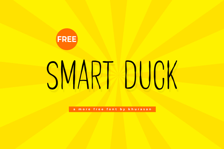 Smart Duck Font website image