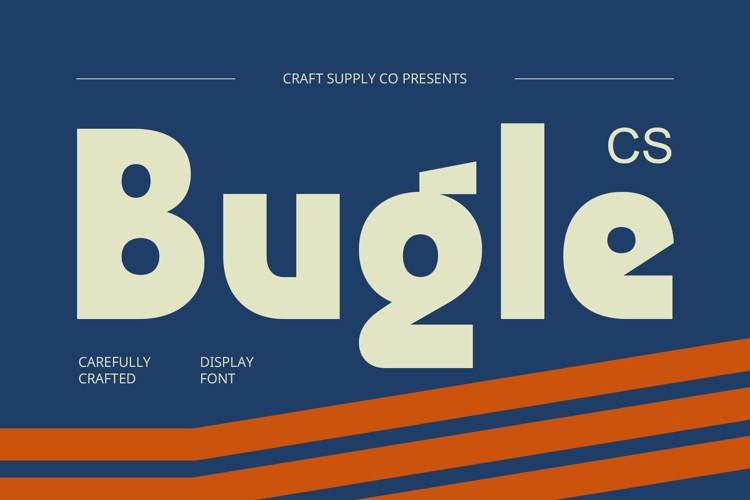 CS Bugle Font website image