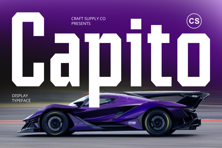 CS Capito Font website image