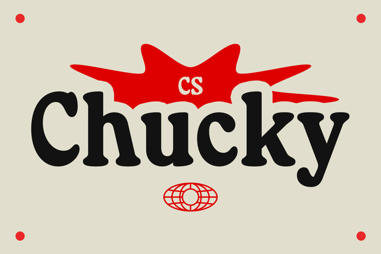 CS Chucky Font website image