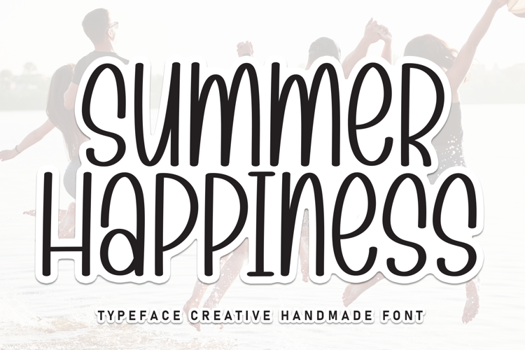 Summer Happiness Font website image