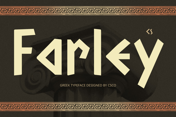 CS Farley Font website image